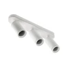 Ceiling luminaire SOLIS, IP20, max. 50 W, 3*GU10, baltas