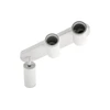 Ceiling luminaire SOLIS, IP20, max. 50 W, 3*GU10, baltas