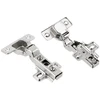 Clip hinge for recessed doors without spring H = 0 45mm with adjustment without euro