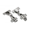 Clip hinge GTV 08 with regulation and plate H=2 without euro
