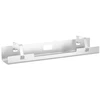 CS-60/1W Horizontal cable tray, 600 mm, baltas
