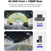 DDPAI N5 Dual 4K 2160p + 1080p AI GPS Wi-Fi vaizdo registratorius su galinio vaizdo kamera