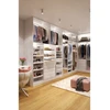 Drawer Elite with metal basket 800 mm with soft closing, baltas
