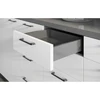 Drawer system AXISPRO 400mm anthracite - low H84
