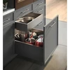Drawer system AXISPRO 550mm anthracite - Very high H199