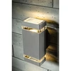Dviejų krypčių sieninis šviestuvas NESSA, GU10, MAX. 2x50W, IP54, AC220-240V, 50/60Hz, pil