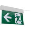 Emergency luminaire SALED-1, LED, 3W, 250lm, 6400K, AC220-240V, 1h, dual-mode