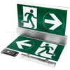 Emergency luminaire SALED-1, LED, 3W, 250lm, 6400K, AC220-240V, 1h, dual-mode