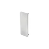End cap for C profile - full, VELLO handleless system with LED function, pilka (10 pcs / pa