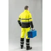 EXTER softshell įspėjamoji striukė geltona 2XL