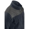 EZRA fleece sweatshirt with OXFORD navy mėlynas S (48)