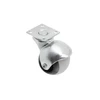 Furniture caster Spain, 50 mm, pilka
