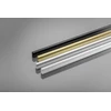 Furniture handle GTV GROOVE, C=3x352 mm, L=1200 mm, Al, brushed auksinis