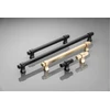 Furniture handle GTV IMPERIAL, C=256 mm, L=290 mm, ZnAl, brushed auksinis