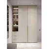 Furniture handle GTV PILLAR, C=160 mm, L=190 mm, Al, light brushed auksinis