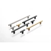 Furniture handle GTV RAY, C=192 mm, L=232 mm, ZnAl, juodas matt