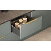 Furniture handle GTV TREX CROSS, C=320 mm, L= 350 mm, Al, brushed auksinis