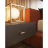 Furniture knob GTV RAY, ZnAl, brushed auksinis