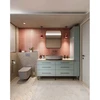 Furniture knob GTV RAY, ZnAl, light graphite
