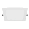G-TECH FABRO Downlight, LED, 12W, 1200lm, 4000K, AC220-240V, IP40, recessed, square, baltas