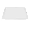 G-TECH FABRO Downlight, LED, 24W, 2400lm, 4000K, AC220-240V, IP40,recessed, square, baltas