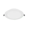 G-TECH FABRO Downlight, LED, 6W, 540lm, 4000K, AC220-240V, IP40, recessed, round, baltas