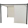 Garden PERGOLA Para Sole ZONA 3x3x2m Atsparus vandeniui roofing ROLLERS SP0836 (Pažeista pakuotė)