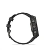 Garmin Išmanusis laikrodis Fenix 8 – 47 mm, AMOLED Sapphire, Pilkos anglies spalvos DLC titanas su juodai pilkos spalvos