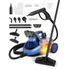 Garų valytuvas Aspiron AS-CA042, 2000 W, 1,5 l, iki 4,5 bar, su priedais, mėlynas