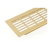 GTV Grate W80, rectangular, 80 x 480, auksinis