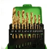 Grąžtas 19 VNT. HSS GRĄŽTŲ RINKINYS SU TITANO DANGA 1 - 10 mm DS1430