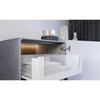 GTV COCA hinge superimposed, angled 165 deg, H=2 mm, springless, e-chain®, slide-on, euro
