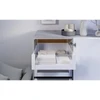 GTV COCA hinge superimposed, angled 165 deg, H=2 mm, springless, e-chain®, slide-on, euro
