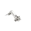 GTV COCA hinge superimposed, angled 45 deg, H=2 mm, springless, e-chain®, slide-on, with e