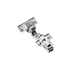 GTV FCHC semi-mortise hydraulic hinge H=0, with euro screws