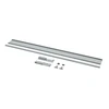 GTV MODERN BOX PRO set, for internal drawer, H=167 mm, panel+rail+connectors, pilkas