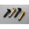 GTV RONDA SIMPLE furniture leg, cantilevered, H=150 mm, fi25 mm, steel, brushed auksinis