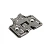 GTV SILENTO PRO chain for hinge, H=0, eccentric adjustment, clip-on, without euro, juodas