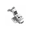 GTV SILENTO PRO mortise hinge, without spring, alu frame, prow H=0 , 3D, clip-on, without