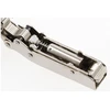 GTV SILENTO PRO overlay hinge, alu frame, soft-close, prow H=0, 3D, polybag, clip-on, non-