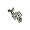 GTV SILENTO PRO recessed hinge, alu frame, soft-close, prow H=0 , 3D, polybag, without eur