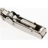 GTV SILENTO PRO recessed hinge, alu frame, soft-close, non-prov., 3D, juodas