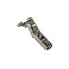 GTV SILENTO PRO recessed hinge, alu frame, soft-close, non-prov., 3D, juodas
