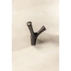 GTV TORNA hanger, double, ZnAl, matt juodas