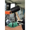 Hogert Technik Guminis plaktukas 680 g, juodas