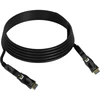 HFOC-300D-25 8K/120 HDMI 2.1 active hybrid cable (male-male) with detachable connectors, 25 m