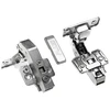 Hinge hydraulic angular 90o, H=0, eccentric adjustment of roller and arm