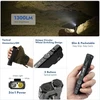 Įkraunamas LED prožektorius Wuben X5, 1300 lm, su UV šviesa ir žaliu lazeriniu žymekliu, IP65, juodas