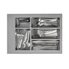Insert for drawer 400 Axispace, anthracite color
