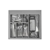 Insert for drawer 600 Axispace, anthracite color
